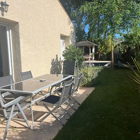 Villa Charmante Avec Piscine Chauffée, Proximité Des Plages Vias